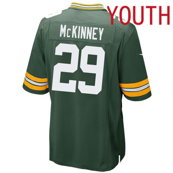 Youth Green Bay Packers #29 Xavier McKinney Nike  Home Game green 2024 NFL Jersey->youth nfl jersey->Youth Jersey